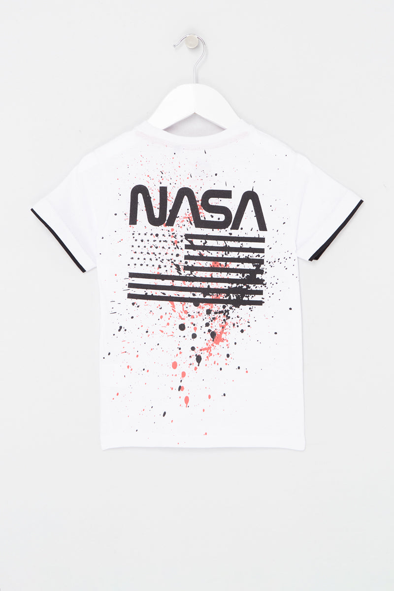 Lot de 2 Tee-shirts NASA garçon